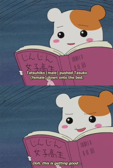 Hamster answers phone [Oruchuban Ebichu] :。